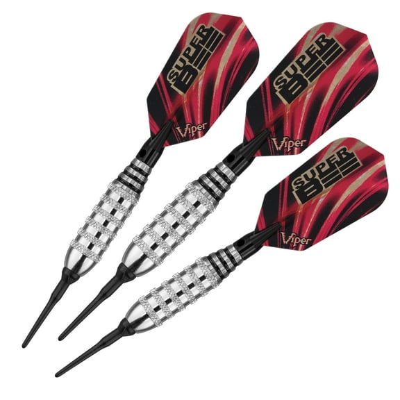 Viper Super Bee Soft Tip Dart Set, 16 Grams, Silver
