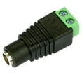 thumbnail image 3 of 10pcs CCTV Camera DC Power Connector Female Connector 12V Green + Black Surface, 3 of 8