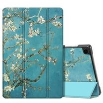 Fintie Slim Case for Samsung Galaxy Tab A11  Plus 2025/ A9  Plus 11 Inch 2023, Ultra Thin Lightweight Hard Back Shell Tri-Fold Stand Cover with Auto Wake/Sleep, Blossom