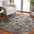 thumbnail image 2 of SAFAVIEH Anatolia Jamaar Floral Area Rug, Beige/Black, 6' x 6' Round, 2 of 7