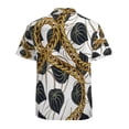 thumbnail image 3 of High Quality Hawaiian Shirts for Men Short Sleeve Aloha Beach Shirt Floral Summer Casual Button Down Shirts Blouses BPS9SJ, 3 of 7