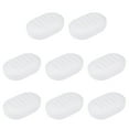 thumbnail image 1 of 8 Pcs Simple Soap Container Plastic Soap Case Travel Outdoor Home Soap Holder, 1 of 5