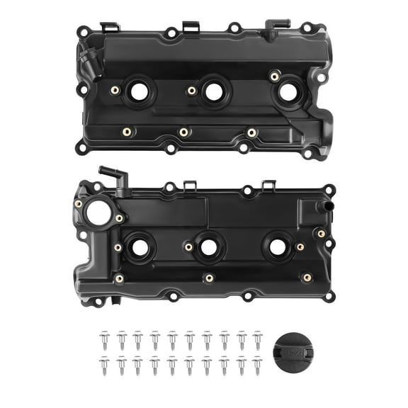 Maxpeedingrods Engine Valve Cover Set for Nissan Pathfinder Infiniti QX4 3.5L 2002 2003 2004