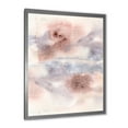 thumbnail image 2 of Designart 'Pastel Abstract With Gray Blue Pink and Red Spots' Modern Framed Art Print, 2 of 4