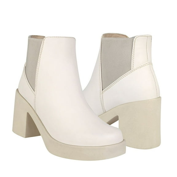 BOTINES DAMA STYLO 129-02 SIMIPIEL BEIGE Stylo  129-02