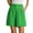 05 Green, variant on Bermuda Shorts for Women Dressy Casual Elastic High Waisted Wide Leg Shorts for Summer with Pockets S-2XL