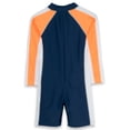 thumbnail image 2 of SunBusters Boys L/S Sunsuit(UPF 50+), Rain/Fire, 4/5 yrs, 2 of 3