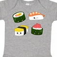 thumbnail image 4 of Inktastic Sushi with Faces Boys or Girls Baby Bodysuit, 4 of 5