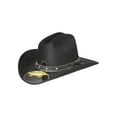 thumbnail image 2 of El General Suede Western Kids Hat Black 44243, 2 of 6