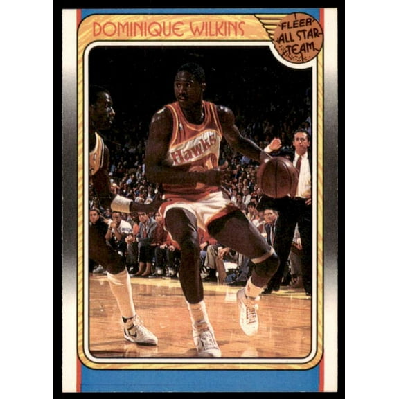 Dominique Wilkins Card 1988-89 Fleer #125