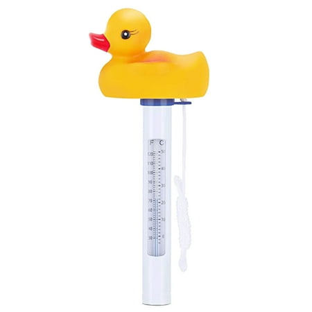 

BUTORY Pool Thermometer with Large EZ Read Display Cartoon Style Water Temperature Test Tube Fahrenheit & Celsius Supported for Swimming Pool Hot Tub Spa