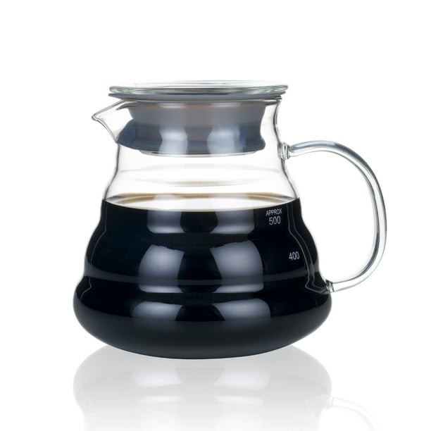 Blue Brew BB1008 Borosilicate Glass Coffee Server 600 ML Heat
