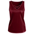 thumbnail image 6 of Helii Womens Tank Tops Women's V Neck Solid Sleeveless Casual Summer Tank Top Cami Vest Sleeveless Tops for Women, 6 of 6