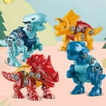 thumbnail image 2 of pdqouc Assemble Dinosaur Toys for Children Disassemble and Screw Boy Dinosaur Cute Cartoon Toys Gifts for Children Boy Girl, 2 of 8