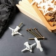 thumbnail image 2 of Drywall Anchor kit, Self-Drilling Hollow Wall Anchors for Gypsum Board Installation, Anti-Rotation Design Ensures Secure Mounting on Various Surfaces, Hardware Fastener, 2 of 6