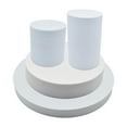thumbnail image 3 of colcolo 4 Pieces Photography Background Props Display Riser Stands for Goods Perfume Cylinder Set, 3 of 8