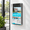 2, variant on Outdoor Brochure Holder 4x9 Inch Waterproof Flyer Box With Lid