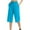 Sky Blue, variant on UAMVSH Wide Leg Capri Pants for Women Elastic Waist Drawstring Hiking Workout Capris with Pockets Summer Side Slit Travel Athletic Cropped Pants