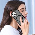 thumbnail image 5 of Allytechgroup Slim Case for iPhone 13, Hard PC Soft TPU Support Wireless Charging Shockproof Magnetic Protctive Case Cover for iPhone 13, Black, 5 of 5