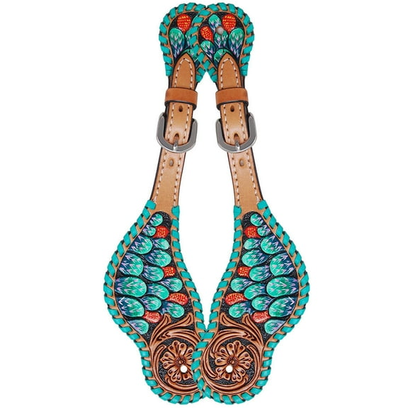 Rafter T Ranch Company Ladies Cactus Spur Straps