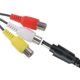 thumbnail image 2 of Cable de conexión AV de 3 piezas, cable AV multiusos, adaptador de audio, cable de conexión reutilizable, adaptador de vídeo, 2 of 5