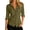 Army Green, variant on Kureaily Women's Collared Button Up Chest Pocket Roll Tab Long Sleeve Shirt (Army Green)