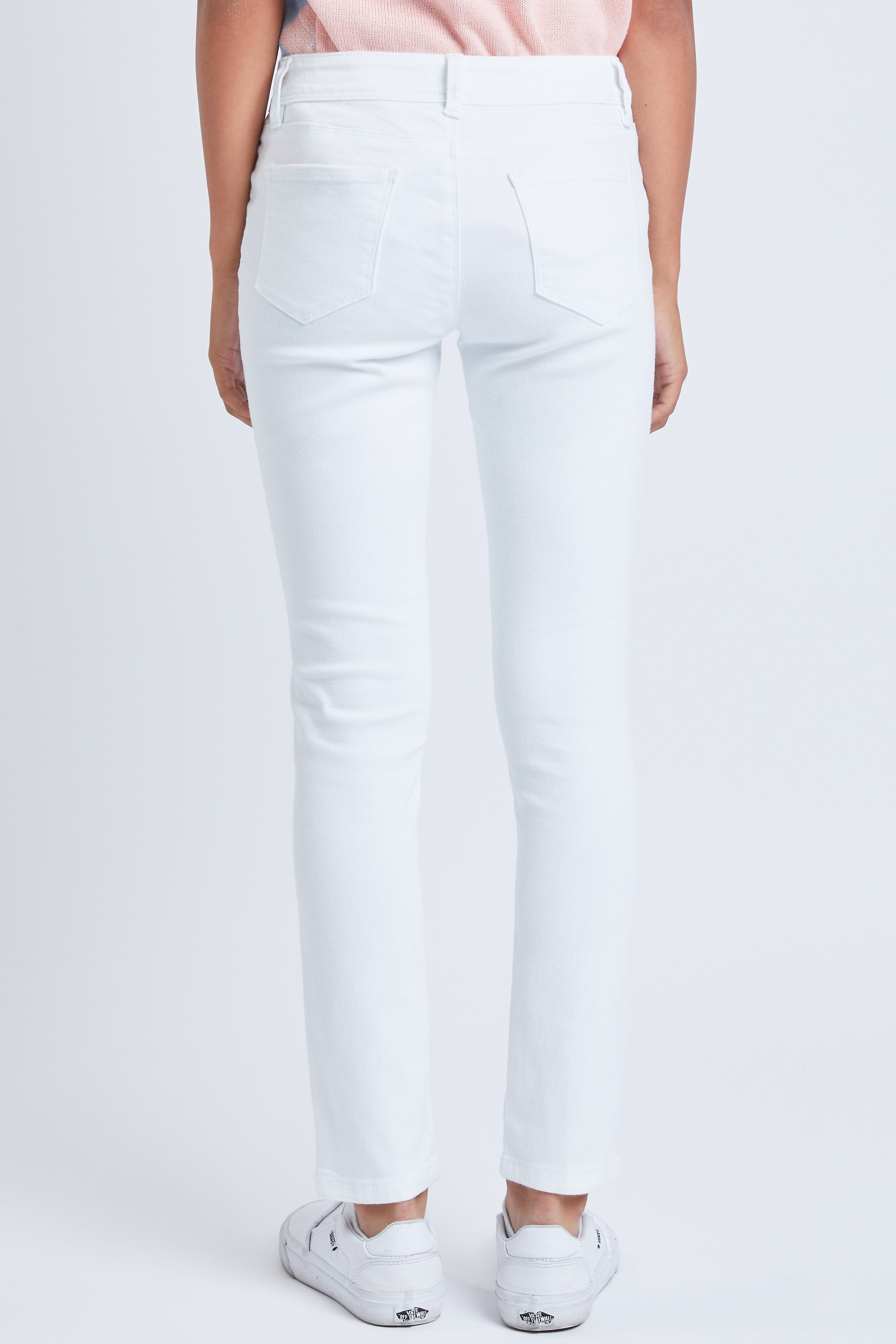 Buy Girls White Slim Fit Jeans Online - 733798