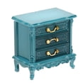 thumbnail image 1 of SHISUYAN Table de Nuit Miniature Table de Chevet Meubles de Maison Miniature Accessoire de Petite Maison, 1 of 9