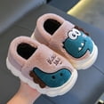 thumbnail image 2 of KEXE Kids Slippers Girls Slippers Kids Warm Slippers For Girls Boys Kids Toddlers Winter Indoor House Home Shoes 13-13.5 Years, 2 of 5