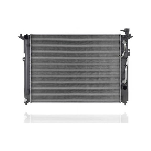 Radiator - Cooling Direct Compatible/Replacement for 13793 '15-16 Hyundai Genesis Sedan, 17-17 Genesis G80 8Cy/5.0L/AWD - Plastic Tank, Aluminum Core - 25310B1280