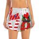 thumbnail image 2 of Balery Christmas Gnome With Love Pantalones cortos deportivos para mujer con forro y dos bolsillos, elásticos, para entrenamiento, gimnasio, yoga-Medium, 2 of 7