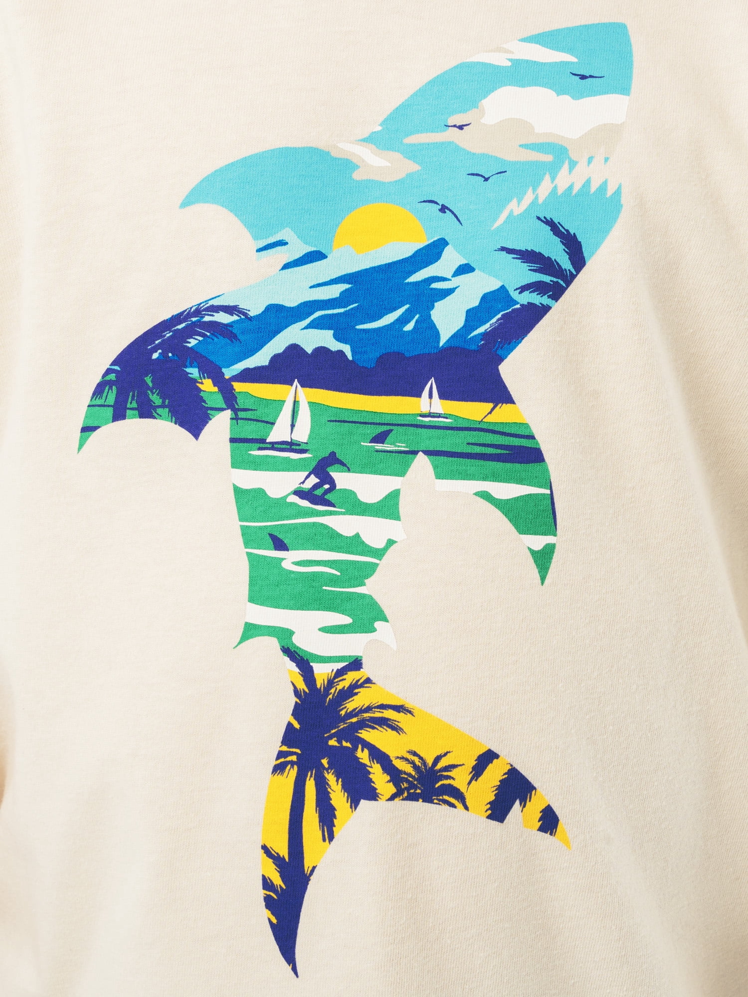 Boy's Short Sleeve Elevated Graphic T-Shirt 2-Pack, Sizes 4-18