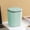 Green, variant on Bilqis Mini Trash Can with Lid - Removable Small Garbage Can, Desktop Small Trash Can, Countertop Wastebasket, Counter Garbage Lint Bin for Bathroom, Office, Kitchen, Desk, Coffee Table