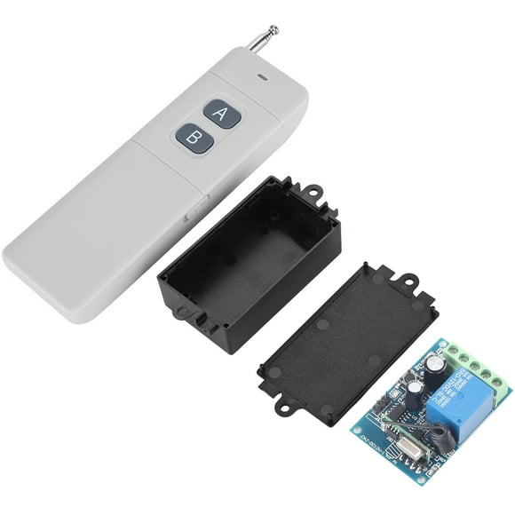 Disparo remoto de 3km, interruptor de control remoto de 12V de LARGO Alcance DC 2CH RF RF DE CONTROL Remoto Inalmbrico Transmisor Receptor