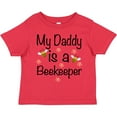 thumbnail image 3 of Inktastic Beekeeping Daddy is a Beekeeper Boys or Girls Toddler T-Shirt, 3 of 5