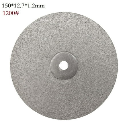 

GLFSIL 6 150mm Grit80-3000 Diamond Coated Wheel Lapping Disc Flat Lap Wheel PACK