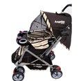 thumbnail image 1 of Carriola Reversible Angelin Baby  IS555-A con juguetero, capota y mosquitero Café, 1 of 5