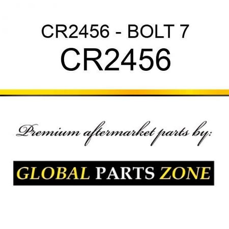 

CR2456 - BOLT 7/8 X 6 1/2 fits Caterpillar (CAT)