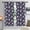 Pioneer Flower Floral, variant on Pioneer Flower Floral Print Pattern Blackout Curtains,Triple Weaved Fabric,Thermal Insulated,Room Darkening,Grommet Top,2 Panels,42x45in(107x114cm)