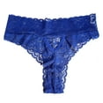 thumbnail image 3 of Gkeoshab Women's Cotton Underwear High Waist Lace Underwear For Women Breathable Bikini Lightweight Soft Hipster Panties S M L, 3 of 4