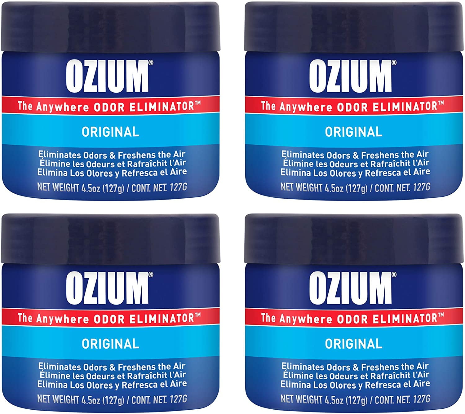 Ozium Smoke & Odor Eliminator Original Scent Air Freshener Gel (4.5 oz