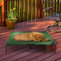Petmaker 80-PET6085GRN Elevated Pet Bed, Green - 36 x 29.75 x 7 in.