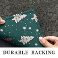 thumbnail image 6 of Dark Green Christmas Tree Pattern Door Rugs,Washable Non Slip Door Mats Indoor,Decorative Door Mats,Entry Mat Indoor for Entrance,Bedroom,Kitchen,Bathroom,16"x24", 6 of 6