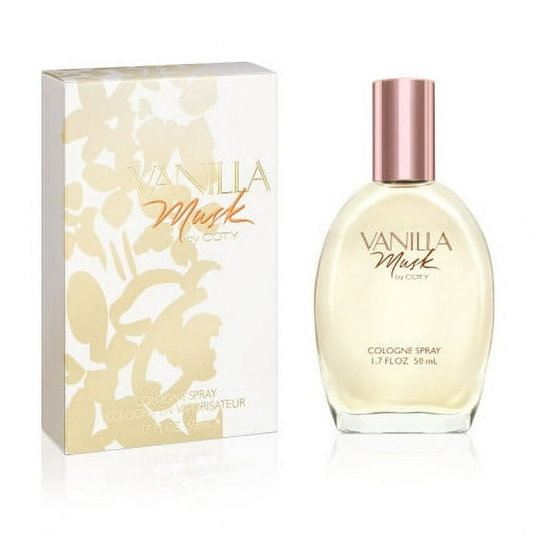 Vanilla Musk, Cologne Spray for Women, 1.7 fl oz, Romantic Scent