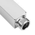 thumbnail image 1 of Shower Extension Arm, 30cm  Square Ceiling Shower Arm Wall Mounted Extra Hardware Bathroom Attachment For Showering Head, 1 of 8