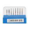 thumbnail image 2 of Brocas dentales ANGGREK 10 piezas Acero inoxidable tratamiento dental pulido, 2 of 8