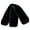 Black, variant on Plush Shawl Furry Scarf 2 In 1 Warm Winter Accessory Soft Polyester For Daily Use Neck Gaiter