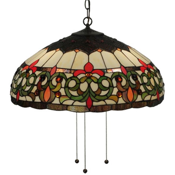 Meyda 130757 Creole 16-62"H x 22"W Pendant Light