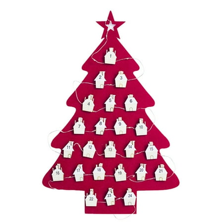 

Vikakiooze 2022 Decorations Lights Tree Christmas Calendar Hotel Lobby Family Pendant