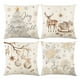 thumbnail image 2 of Decoraciones navideñas, adornos navideños, regalos navideños, funda de almohada navideña, funda de almohada con estampado de Papá Noel, funda de cojín para decoración del hogar, dormitorio festivo, fu, 2 of 6